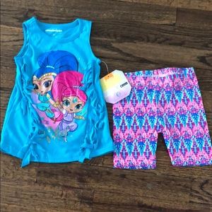 NWT Shimmer and Shine outfit